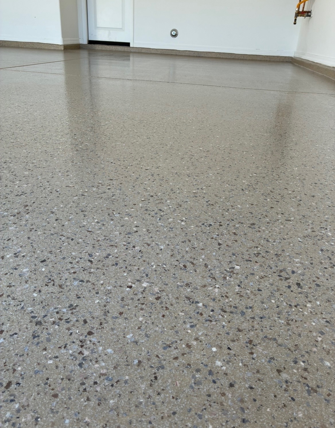 Completed floor coating project by ACW Plus Epoxy Floors